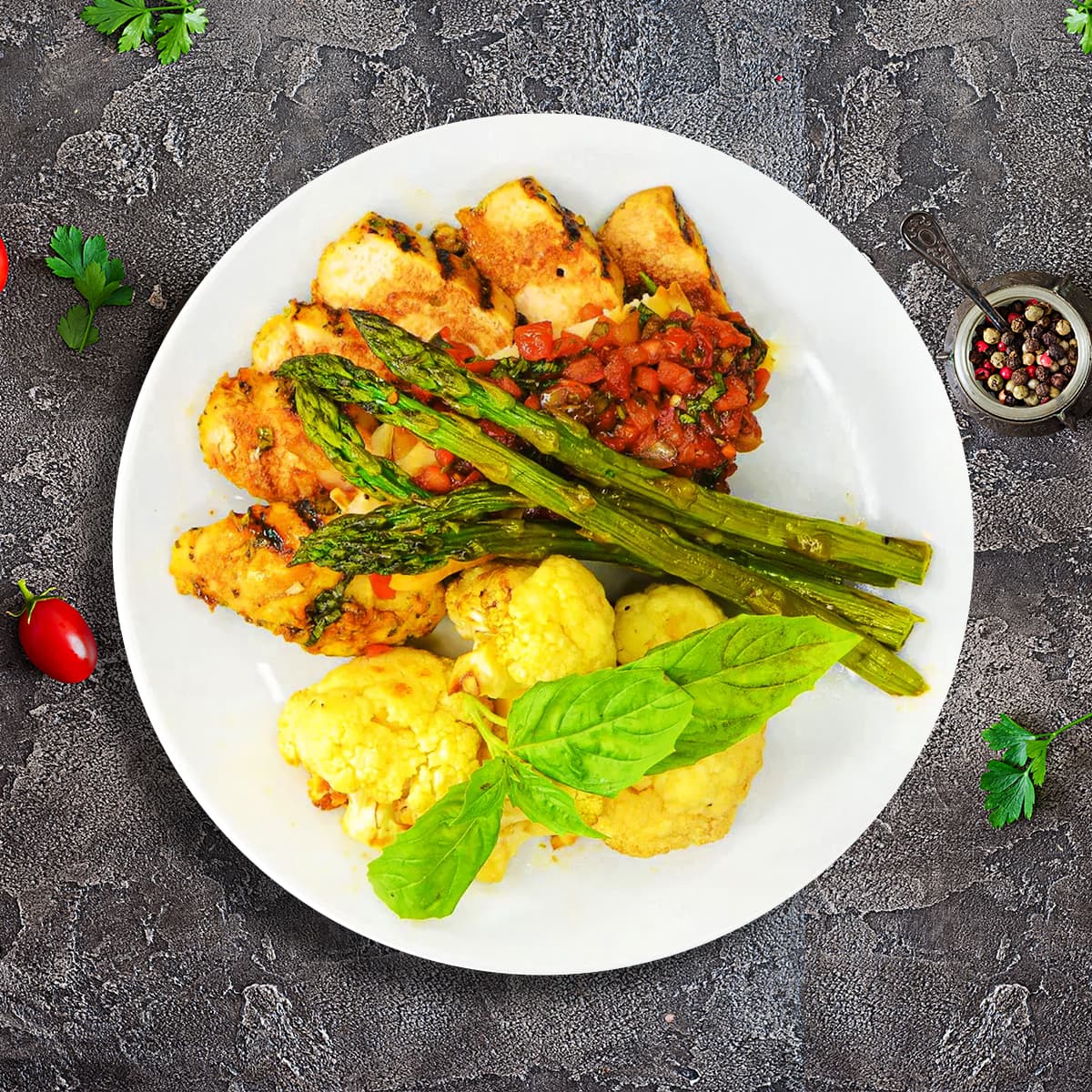 Balsamic Glazed Chicken Caprese