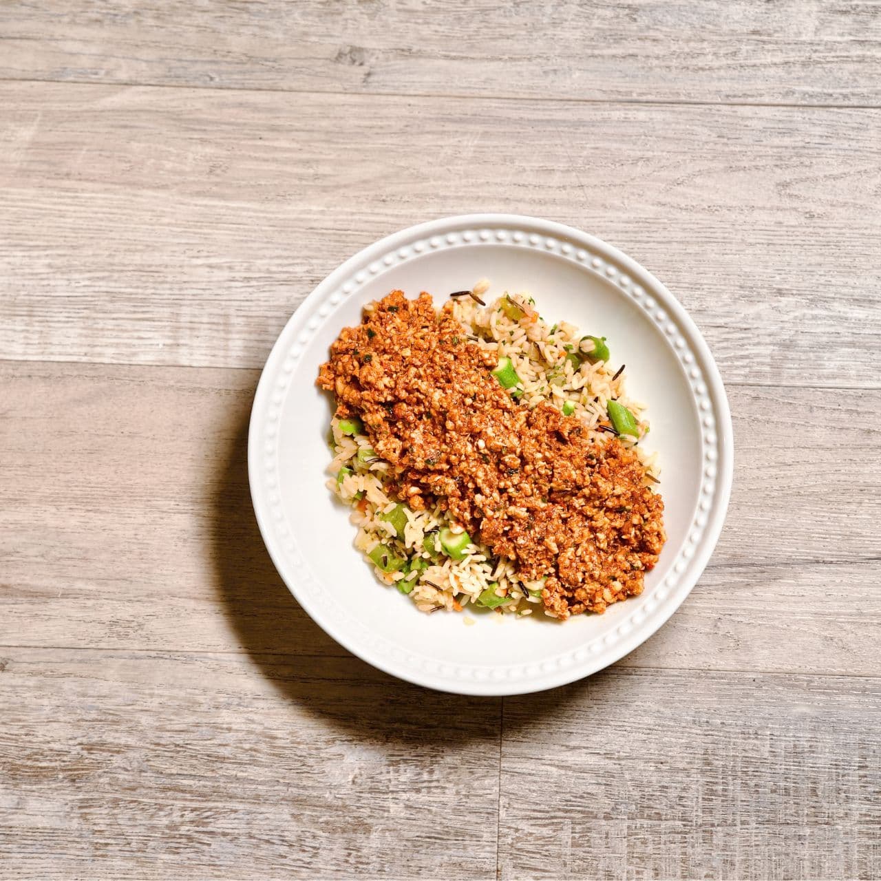 Cajun Ground Turkey Bowl with Wild Rice