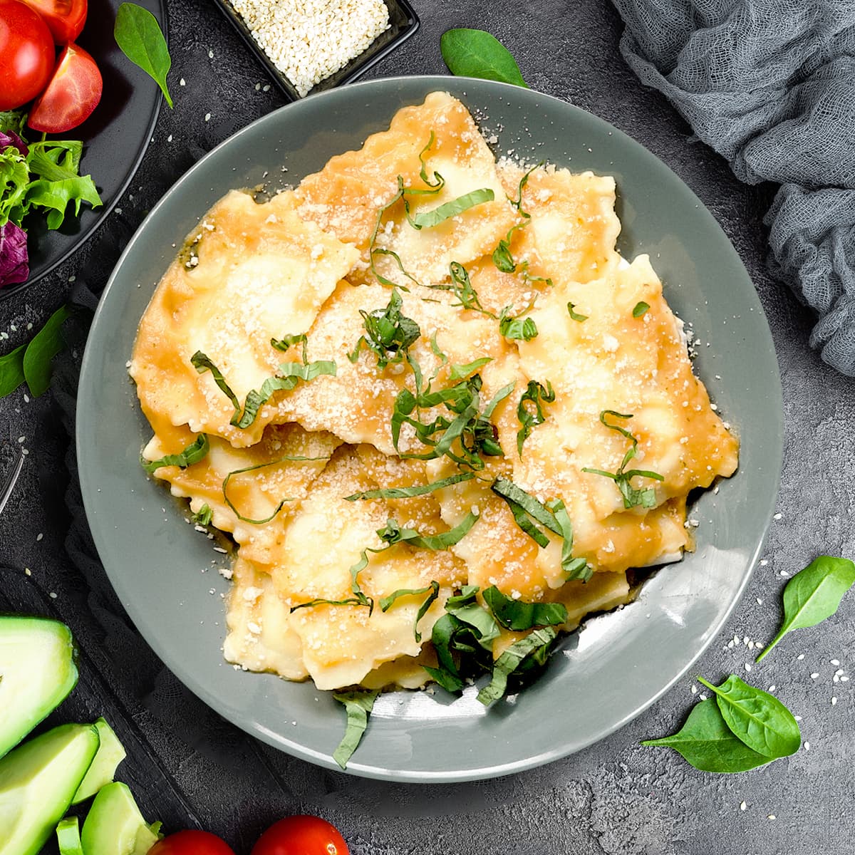 Ravioli In Brodo Di Verdura