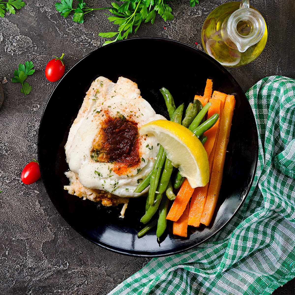 Baked Stuffed Haddock