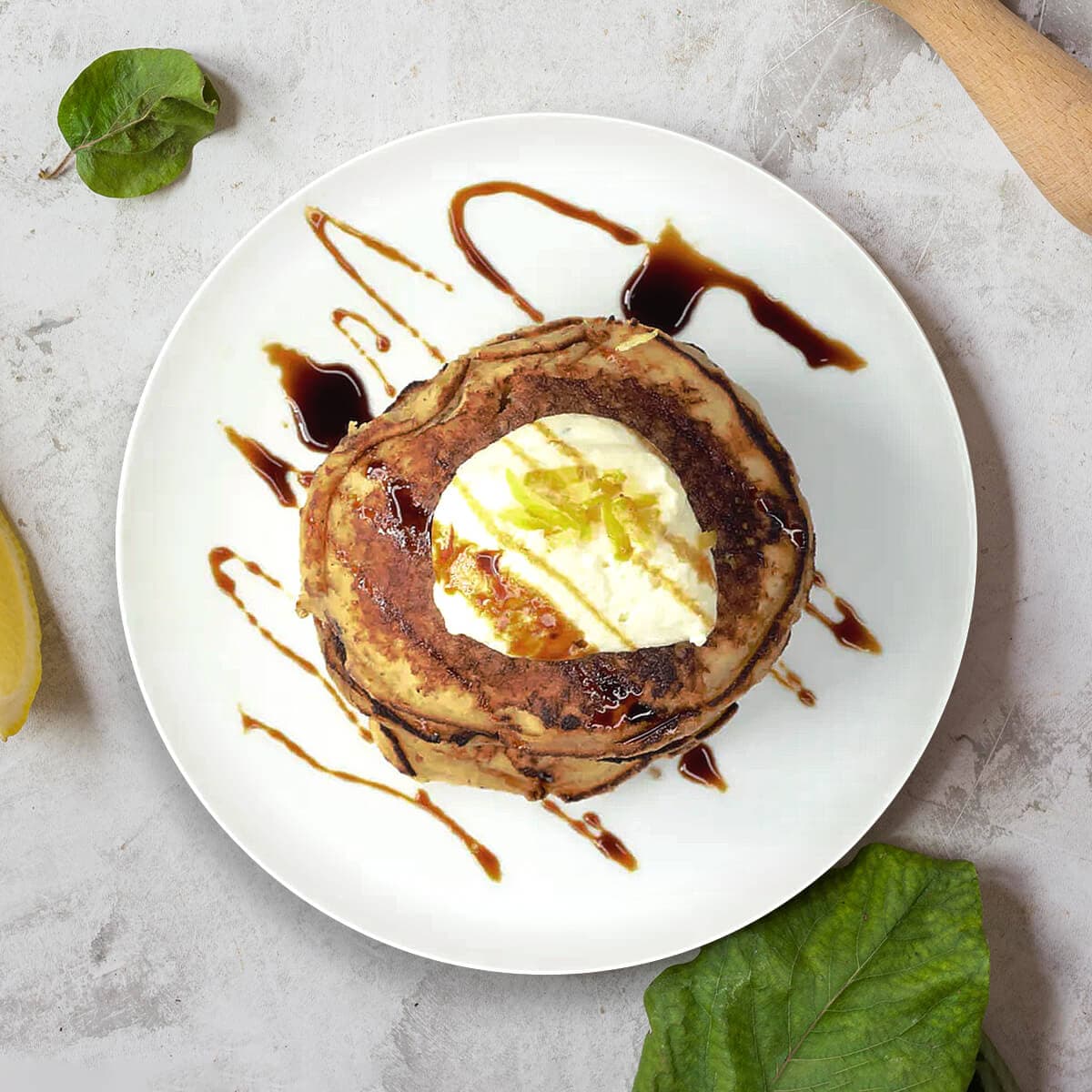 Blueberry Lemon Ricotta Pancakes