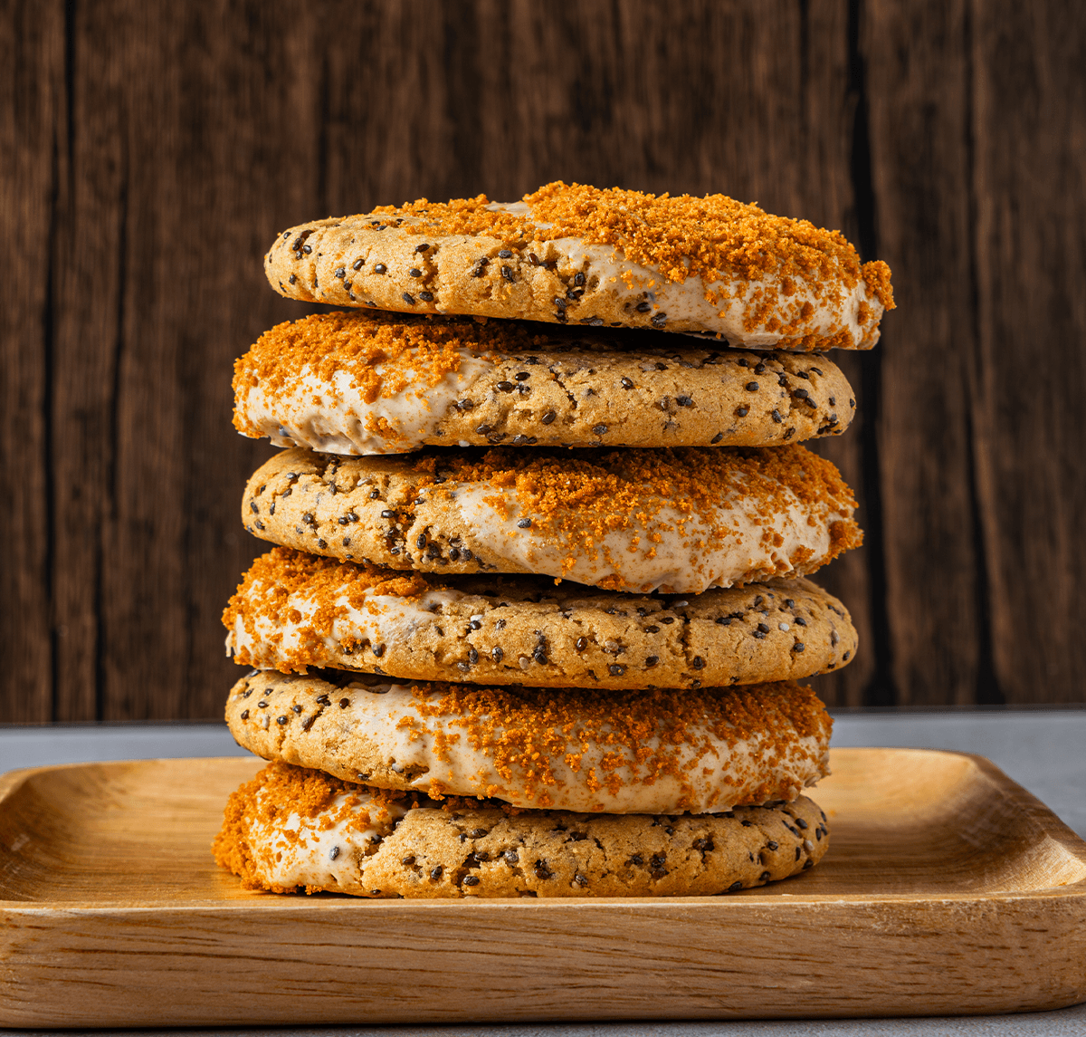 Biscoff Chia Cookies