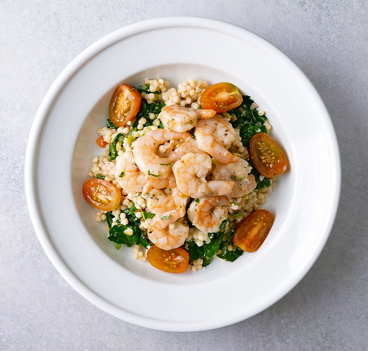 Lemon Herb Shrimp Couscous