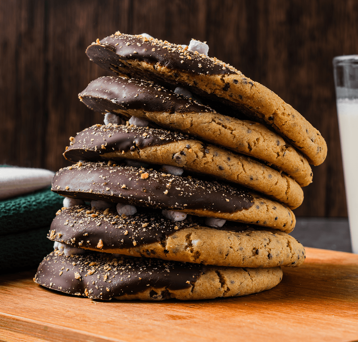 Gluten Friendly S'mores Cookies