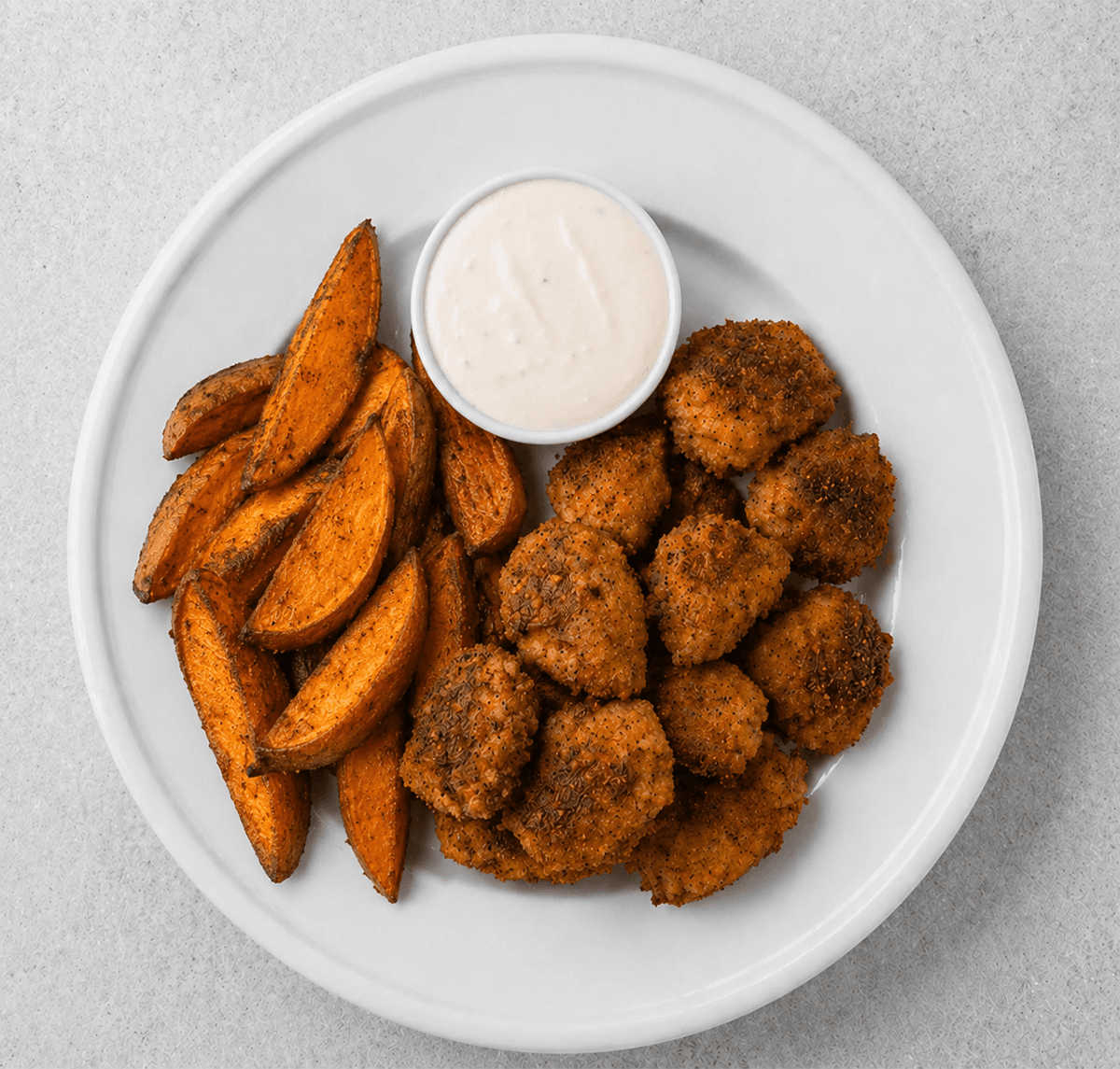 Nashville Hot Chicken Nuggets with Ranch