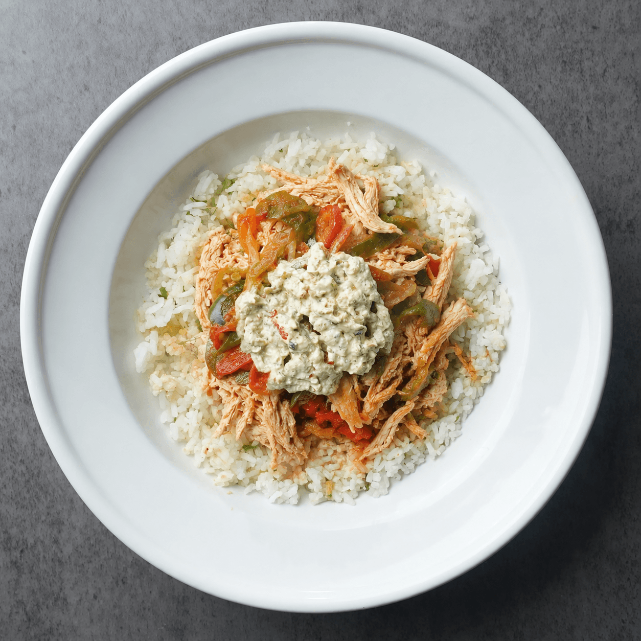 Poblano Chicken Bowl