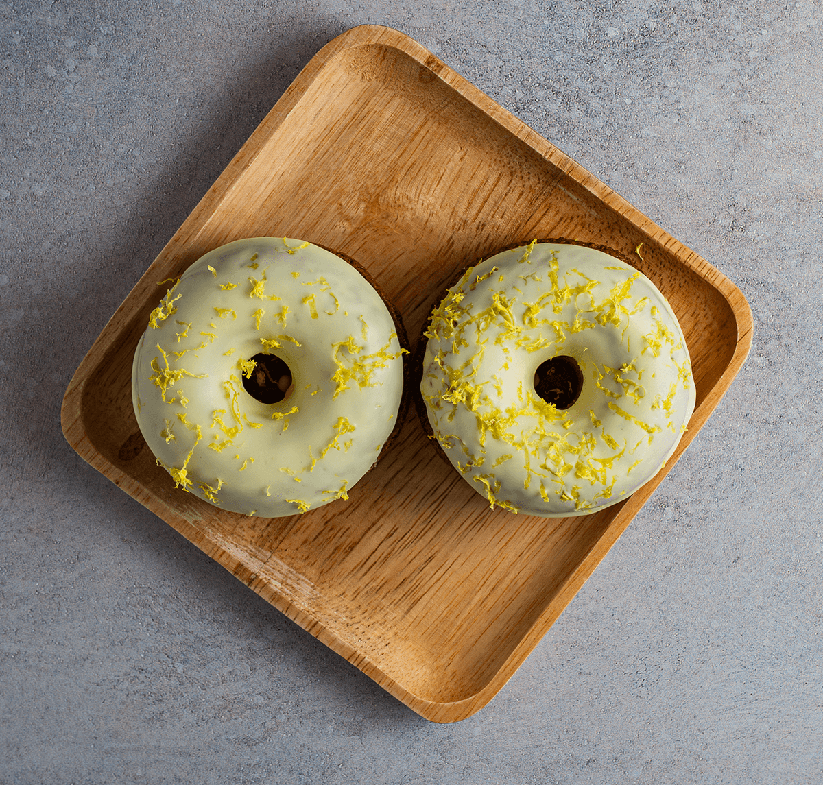 Low Carb Lemon Glaze Donuts (2-Pack)