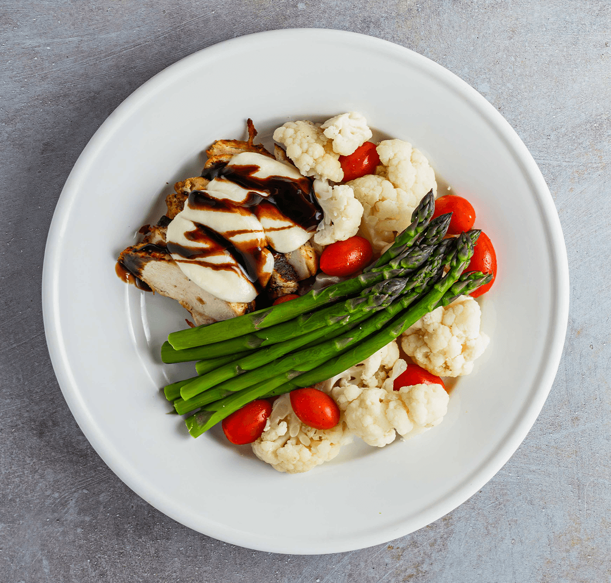 Balsamic Glazed Chicken Caprese
